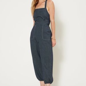 Current Air pinstripe jumpsuit